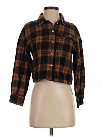 Love Notes Long Sleeve Button-Down Shirt (view 1)