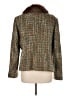 Kasper 100% Acrylic Tweed Green Coat Size M (estimated) - photo 2