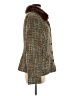 Kasper 100% Acrylic Tweed Green Coat Size M (estimated) - photo 4