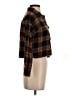 Love Notes 100% Cotton Plaid Brown Long Sleeve Button-Down Shirt Size S - photo 4