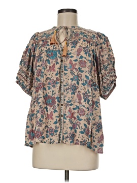 Strawberry Paris Short Sleeve Blouse