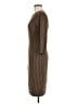David Meister Houndstooth Brown Casual Dress Size 6 - photo 5