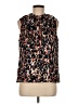 BCBGMAXAZRIA 100% Silk Black Sleeveless Silk Top Size M - photo 1