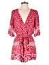 Lovers + Friends 100% Rayon Paisley Red Romper Size S - photo 1