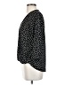 West Kei Polka Dots Black 3/4 Sleeve Blouse Size XS - photo 5