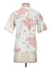 Love, Bonito Floral Ivory Short Sleeve Blouse Size 4 - photo 2