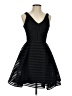 Maje Stripes Black Cocktail Dress Size 2 - photo 1