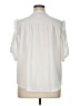 Tommy Hilfiger Ivory Short Sleeve Blouse Size XL - photo 2