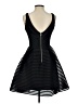 Maje Stripes Black Cocktail Dress Size 2 - photo 2