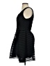 Maje Stripes Black Cocktail Dress Size 2 - photo 5