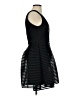 Maje Stripes Black Cocktail Dress Size 2 - photo 4