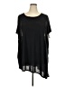 Active by Old Navy Black Short Sleeve Top Size 4X - photo 1