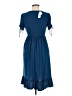 Hello Miz Blue Cocktail Dress Size Med Maternity - photo 2