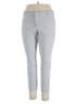 Elle Solid Gray Casual Pants Size 14 - photo 1
