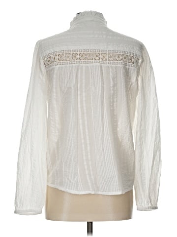 Ultra Pink Long Sleeve Blouse (view 2)