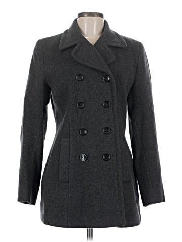 Halston Studio Wool Coat (view 1)