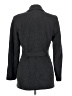 Halston Studio Gray Wool Coat Size 6 - photo 2