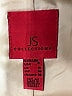 JS Collections 100% Acetate Metallic Gold Jacket Size 8 - photo 6