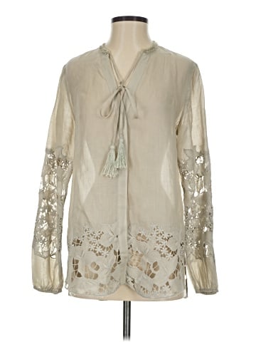 Elie Tahari Long Sleeve Blouse (view 1)