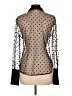 J.Crew Polka Dots Black Long Sleeve Blouse Size 10 - photo 2