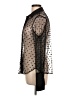 J.Crew Polka Dots Black Long Sleeve Blouse Size 10 - photo 5