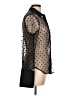 J.Crew Polka Dots Black Long Sleeve Blouse Size 10 - photo 4