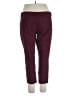 Worthington Solid Burgundy Casual Pants Size 16 - photo 2