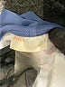 Pink Blush Solid Blue Swimsuit Top Size XL - photo 3