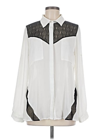 Love Stitch Long Sleeve Blouse (view 1)