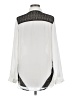 Love Stitch 100% Polyester Color Block Ivory Long Sleeve Blouse Size M - photo 2