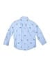 Janie and Jack Print Blue Long Sleeve Button-Down Shirt Size 2T - photo 2