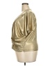 Bishop + Young Metallic Gold Short Sleeve Top Size 3X - photo 5
