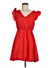 Shein Solid Red Casual Dress Size M - photo 1