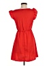 Shein Solid Red Casual Dress Size M - photo 2