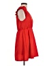 Shein Solid Red Casual Dress Size M - photo 4