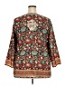 Novica 100% Polyester Brown 3/4 Sleeve Blouse Size XXL - photo 2