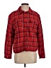 Lucky Brand Plaid Red Fleece Size S - photo 1