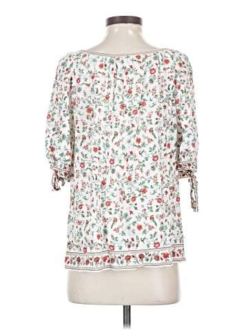Max Studio 3/4 Sleeve Blouse (view 2)