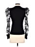 Cocobleu Black Long Sleeve Top Size S - photo 2