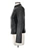 Worth New York 100% Leather Metallic Black Leather Jacket Size 2 Petite - photo 5