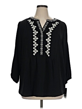 I.N. Studio 3/4 Sleeve Blouse