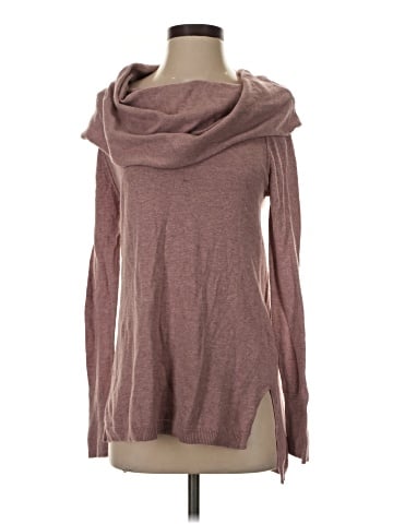 Shrinking Violet Turtleneck Sweater (view 1)