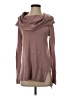 Shrinking Violet Brown Turtleneck Sweater Size S - photo 1