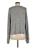 Pink Lily Metallic Gray Pullover Sweater Size M - photo 2