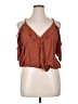 Moa Moa 100% Rayon Brown Tank Top Size XL - photo 1