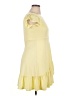 Blush Solid Yellow Casual Dress Size 16 - photo 4