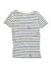 Crewcuts Stripes Ivory Short Sleeve T-Shirt Size 7 - photo 2