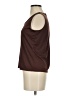 Sag Harbor 100% Polyester Brown Sleeveless T-Shirt Size S - photo 5
