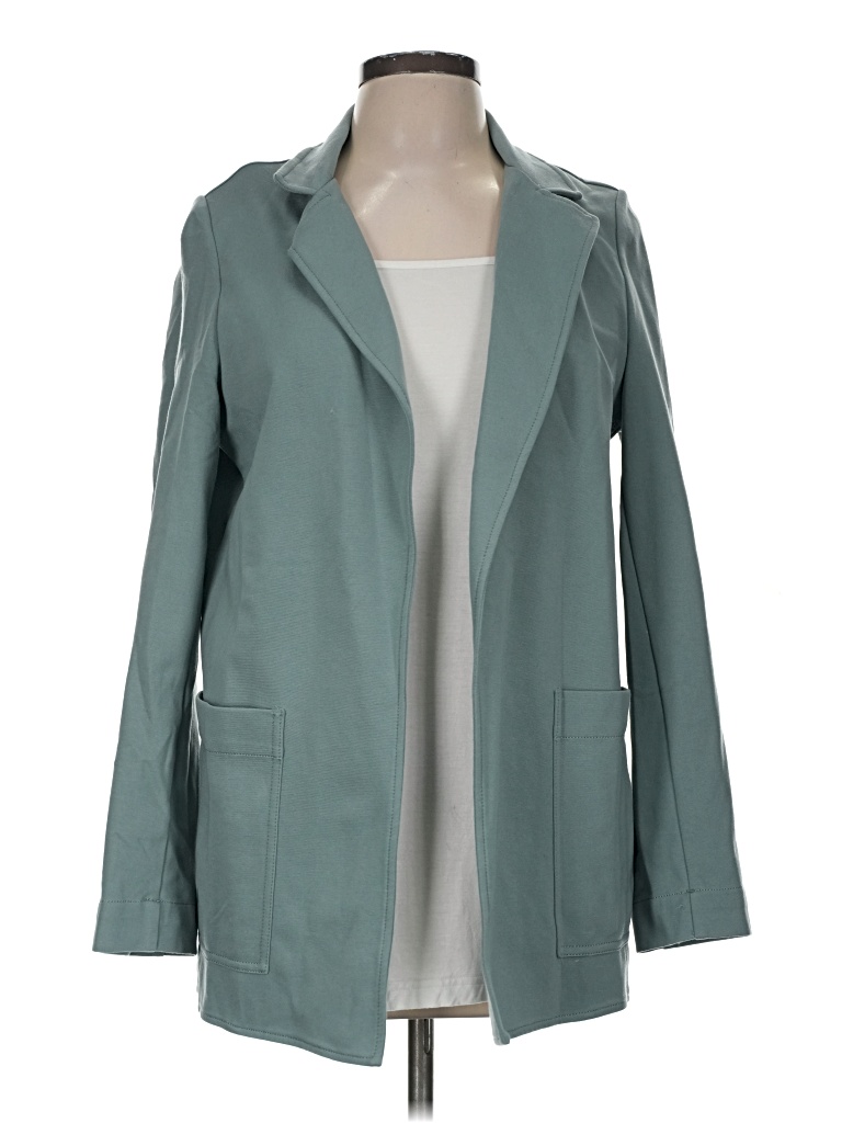Pre-owned Athleta Cardigan Sweater In Teal