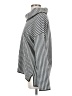 Calvin Klein 100% Acrylic Houndstooth Silver Turtleneck Sweater Size S - photo 5